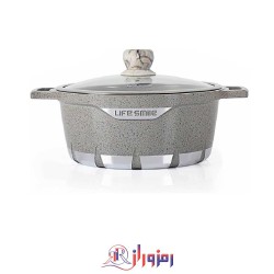 قابلمه گرانیت لایف اسمایل مدل FLCM20P سایز 20